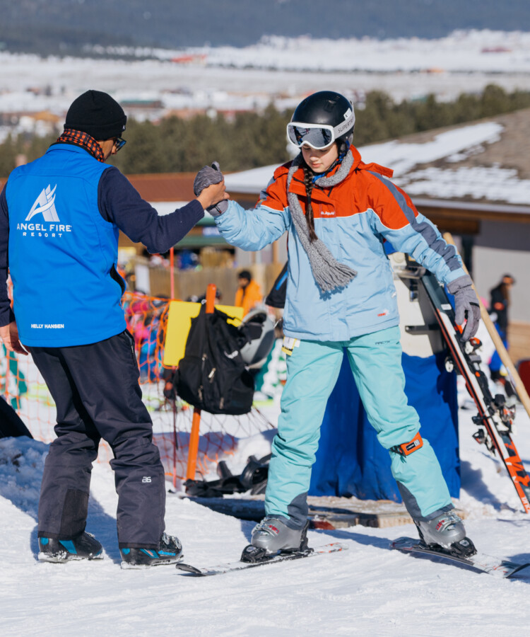kids ski lessons ages 10-12