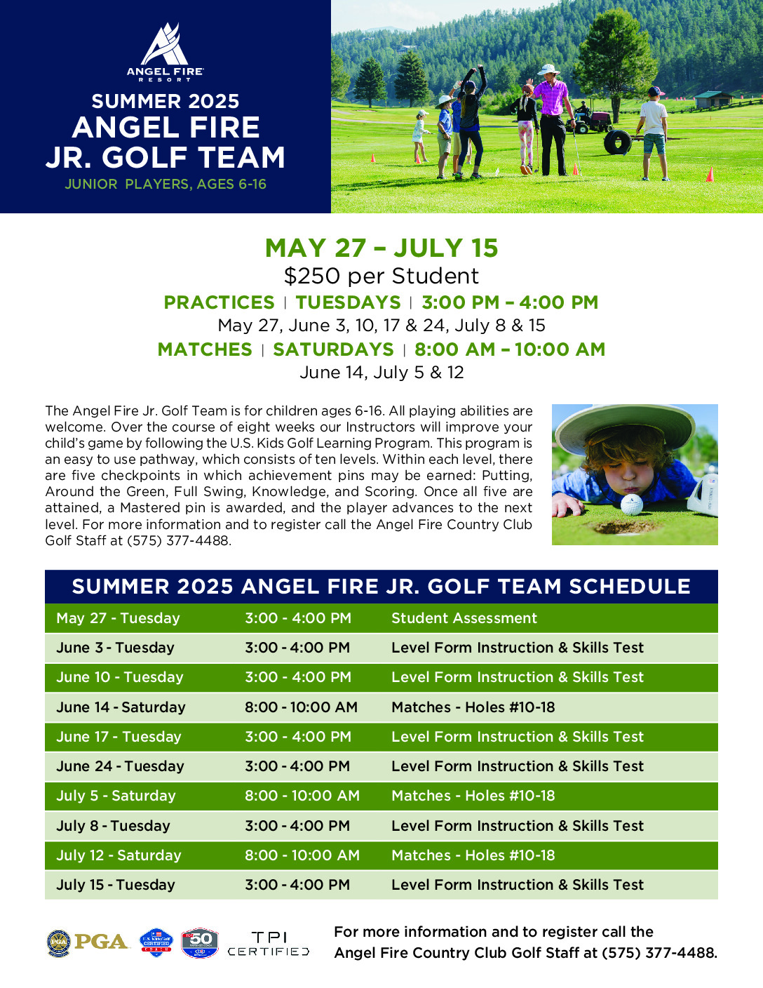 Golf_SMR JR Golf Teams_2025