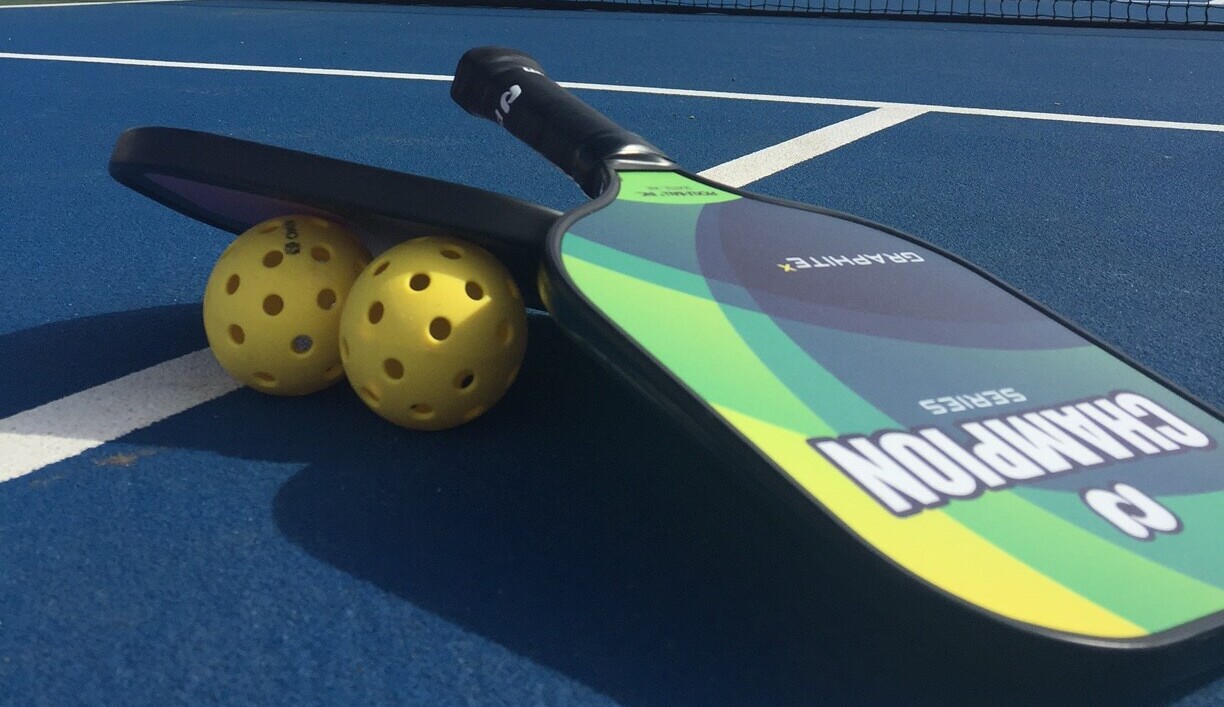 New pickleball courts coming soon.
